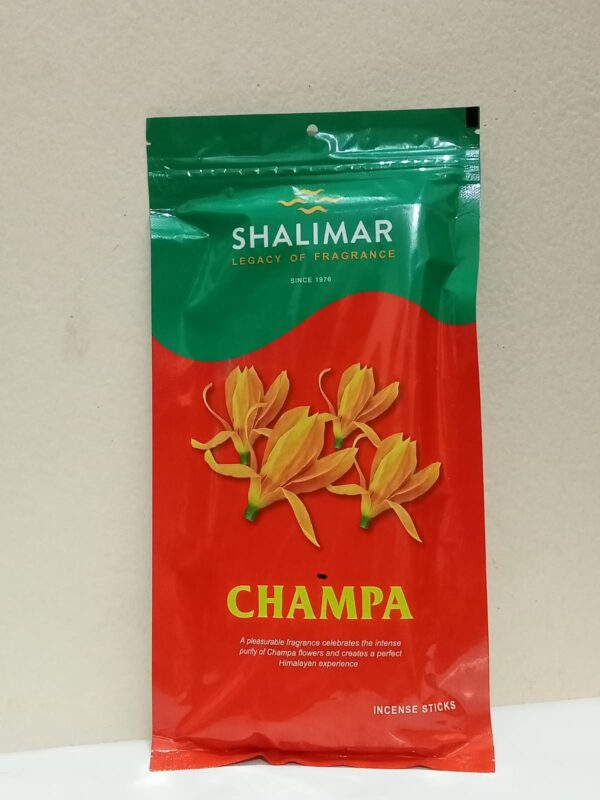 Shalimar Champa Zipper Agarbatti 150 gm